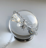 クリスタルポイントネックレス / Crystal point necklace