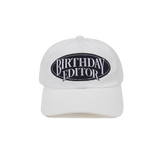TOM'S EDITOR CAMP CAP WHITE