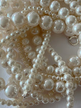 [92.5silver] スワールパールネックレス_4mm