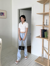 ヌードルカラクロップTシャツ / Noodle Kara Crop T-shirt (3color)