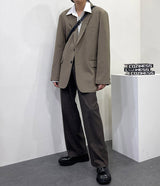 ピンタック ワイド スラックス / SK Pintuck Wide Slacks (3 colors)