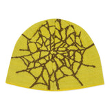 スパイダーウェブショートビーニー / SPIDER WEB SHORT BEANIE