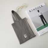  Oxford simple line strap pouch - dim gray
