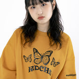 21 BUTTERFLY SWEATSHIRT[2Color] (6550327132278)
