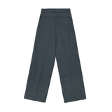 FLベルトサイドバンディングワイドスラックス/FL Belted Side Banding Wide Slacks (4 colors)