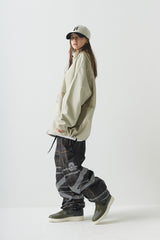 ワイドジャケット/BSR2223FWJK058 CCC WIDE JACKET GRAY BEIGE