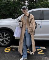 ダディフットバックケープトレンチコート / Daddy Fit Back Cape Trench Coat (3 color)