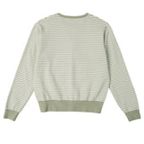 SMALL STRIPE CARDIGAN_OLIVE (6600101658742)