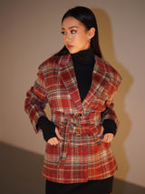 x Kyla Corste Wool Jacket (RED)