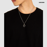 < Stray Kids Hyunjin Wear > ROUND EPOXY NECKLACE (6693706760310)