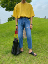 TF Rainbow Dis Denim Pants (891) (6692765007990)