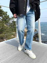 ブラッシュセミデニムパンツ/BRUSH SEMI DENIM PANTS(4COLOR)