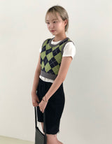 スコティッシュフィッシュニットベスト