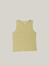 COTTON RIB TANK [ OLIVE ]