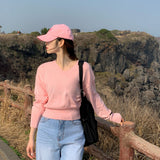 ソフトVネックニットウェア / [Bellide made] Soft V-neck knitwear