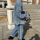 2 Low Reverse Denim Pants (2color)