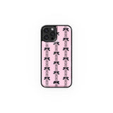 (epoxy)[Phone Case] ​​Ribbon Lace Ballet Core Pink