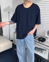APO UネックショートスリーブTシャツ