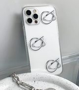 メタルリングオブジェクトフォーンケース / Metal Ring Object Phone Case