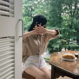 [7color] Paris Pintuck Loose Fit Shirt