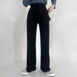 Loose-Leg Slacks