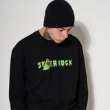 STICKY GHOST LONG SLEEVE T-SHIRT BLACK (6612496679030)