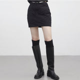 two-gen string padded skirt