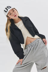 ベルベットカットアウトウォーマーTシャツ / Velvet Cut-out Warmer t (4 colors)