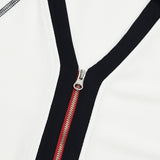 FULL OPEN PIQUE SLEEVELESS [WHITE]