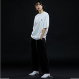オーバーフィットマシュマロポイントショートスリーブT/OVERFIT MARSHMALLOW POINT SHORT-SLEEVED T-WHITE