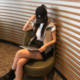 ストリートナイロンフードベスト