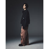 カーターダイアゴナルジップパラシュートパンツ / CARTER DIAGONAL ZIP PARASHUTE PANTS_PK
