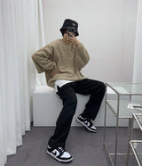 ミックスバルーンニット/MU Mix Balloon Knitwear (3 colors)