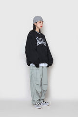 ワイドナイロンカーゴパンツ / wide nylon cargo pants