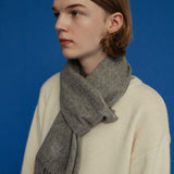 ウールマフラー/GHC WOOL MUFFLER_MELANGE GREY