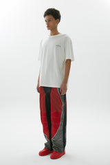 オーバーフィットロゴTシャツ / Over fit logo t-shirt (white)