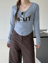 バリーVネックTシャツ / Valley V-neck T-shirt (4color)