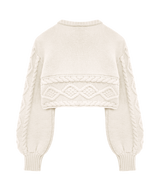 Cropped sweater (With slip)                     