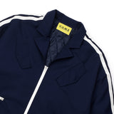 [UNISEX] サテントリムパッデッドレーシングジャケット