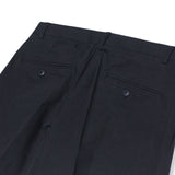 ワイドテーパードリンクルフリーチノパンツネイビー/Wide Tapered Wrinkle Free Chino Pants Navy (6683671691382)