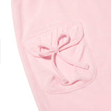 チェリーテリーラップスカート / CHERRY TERRY WRAP SKIRT [Light Pink]