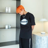 Bandana globe T-shirt 2color