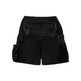 TZ Cargo Shorts Pants V2 - Black (6664259895414)