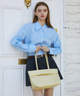 リアショルダーバッグ_レモン / Leah Shoulder Bag_Lemon