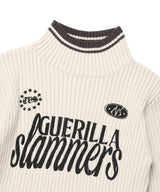 W SLAMMERS TURTLE NECK KNIT IVORY(CV2DFFK640A)