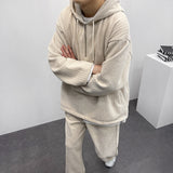 マルチコーデュロイセミジップアップフーディー/Multi-corduroy semi- zip-up hood (3 colors)