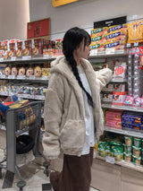 [4オンス] プレミアムミンクファーフード