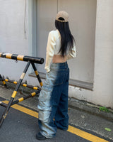 (Unisex) パントンデニムパンツ