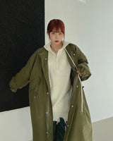 フィッシュロングフィールドパーカ/Fish Long Field Parka (2color)