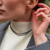 ROMANTIC NECKLACE BROWN